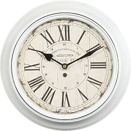Wanduhr AMBIENTE HAUS "Wanduhr aus metall