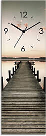 Wanduhr ARTLAND "Langer Pier im