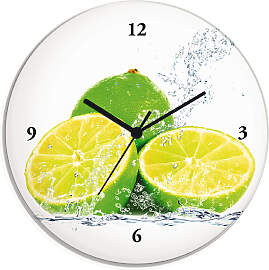 Wanduhr ARTLAND "Limette mit