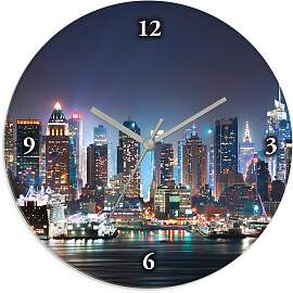 Wanduhr ARTLAND "New York City Times