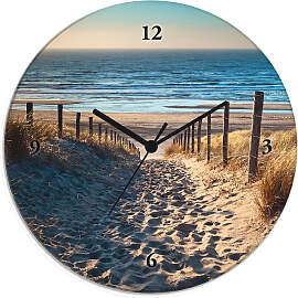 Wanduhr ARTLAND "Weg zum Nordseestrand