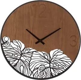 Wanduhr aus Holz Mauro Ferretti
