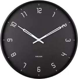 Wanduhr aus Metall Karlsson Stark
