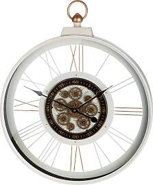 Wanduhr GILDE "Wanduhr rund Kello weiß H. 73 