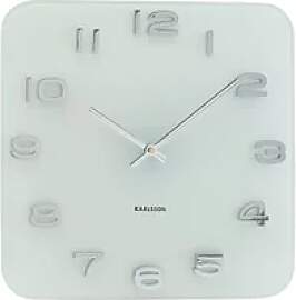Wanduhr Glas Karlsson Vintage