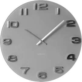 Wanduhr Glas rund Karlsson Vintage