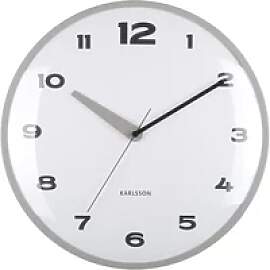 Wanduhr Karlsson Brisk Dome