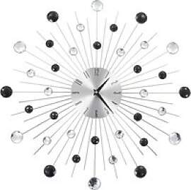 Wanduhr mit Quarzwerk, modernes Design, 50 cm,