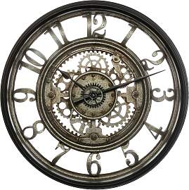 Wanduhr Sven Dunkelgrau