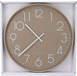 Wanduhr weiß B/H/L: ca. 53x5,4x54 cm