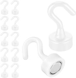 Wanmu Magnethaken Magnet Haken, 10 Stück Extra