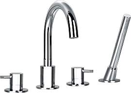 Wannenarmatur OTTOFOND "Q10000", grau