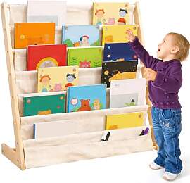 Wapasezyar Bücherregal Kinder, Kinderregal mit 6