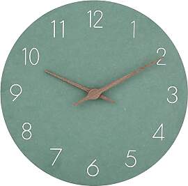 Warminn MDF Holz Wanduhr Ohne TickgeräUsche