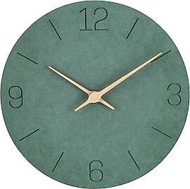 Warminn MDF Holz Wanduhr Ohne TickgeräUsche