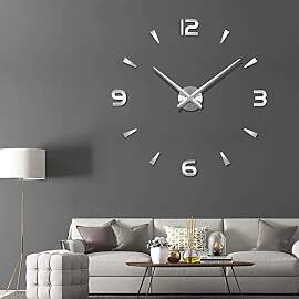 Warminn Wanduhr, DIY Aufkleber Wand Moderne