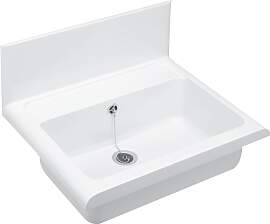 Waschbecken CORNAT, weiß, B:55cm H:38cm T:45cm,