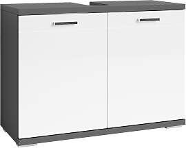 Waschbeckenunterschrank Nebraska Anthrazit