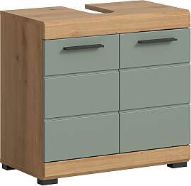 Waschbeckenunterschrank Scout Salbeigrün
