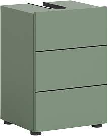 Waschbeckenunterschrank Vira ca. 38x56 cm Grün