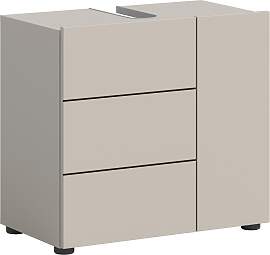 Waschbeckenunterschrank Vira ca. 60x57 cm Kaschmir
