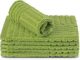 Waschhandschuh ROSS "CARRE", grün