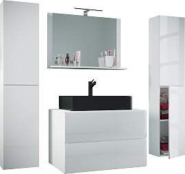 Waschtisch VCM "5-tlg Waschtisch Badmöbel