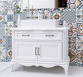 Waschtisch Vintage Design, für Aufsatzbecken -