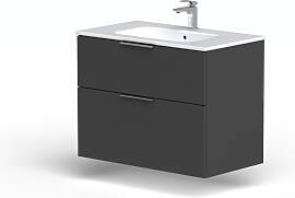 Waschtisch WELLTIME "Ahus", grau