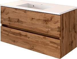 Waschtisch WELLTIME "Baabe", braun