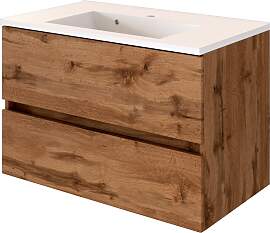 Waschtisch WELLTIME "Baabe", braun