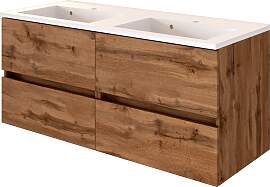 Waschtisch WELLTIME "Baabe", braun