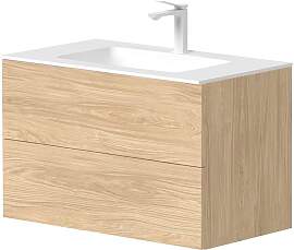 Waschtisch WELLTIME "Gama", light oak,