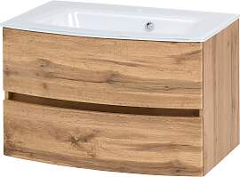 Waschtisch WELLTIME "Kaunas", braun