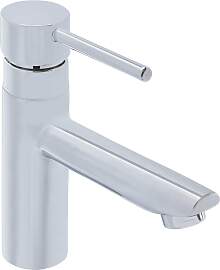 Waschtischarmatur in Chromfarben