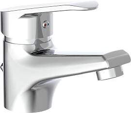 Waschtischarmatur SCHÜTTE "Tessa", grau 