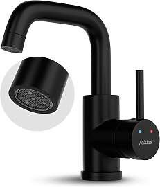 Waschtischarmatur – WC – Schwarz [KALLISTA]