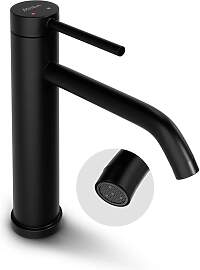 Waschtischarmatur – WC – Schwarz [NYX] -