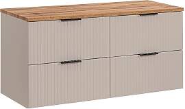 WASCHTISCHUNTERSCHRANK 120.8cm Adriel Beige