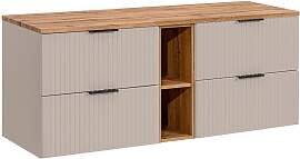WASCHTISCHUNTERSCHRANK 140.8cm Adriel Beige