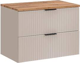 WASCHTISCHUNTERSCHRANK 80.6cm Adriel Beige