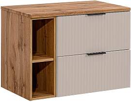 WASCHTISCHUNTERSCHRANK 80.6cm Adriel Beige