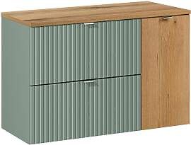 WASCHTISCHUNTERSCHRANK 90.4cm Jade Grün