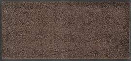 wash+dry Fußmatte Brown 35x75cm, innen und