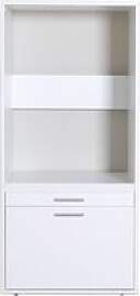 Washcab Waschmaschinenschrank weiß Holzwerkstoff