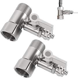 Wasseranschluss Adapter T-stück, 2 Stück