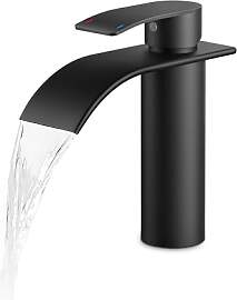 Wasserfall-Badezimmerarmaturen Rund