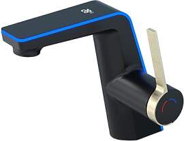Wasserhahn Bad mit LED-Temperaturanzeige,