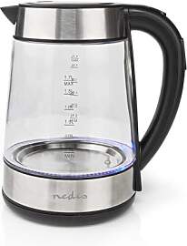 Wasserkocher - 1.7 l - Glas - Transparent -
