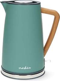 Wasserkocher - 1.7 l - Soft-Touch - Grün - Um 360 